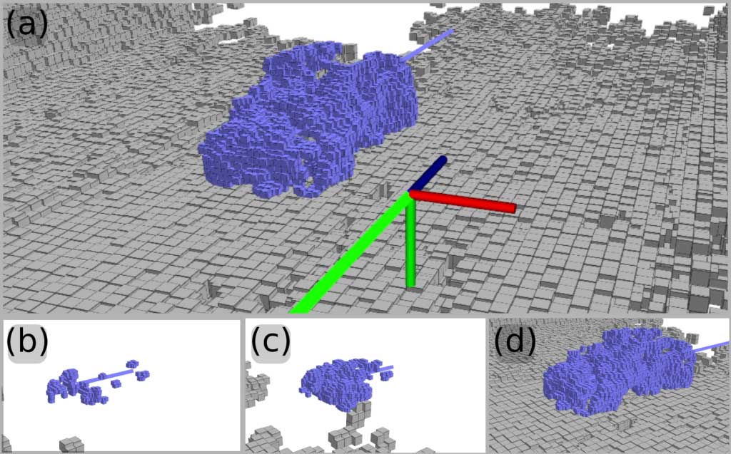 Dynamic Object Reconstruction for Navigation